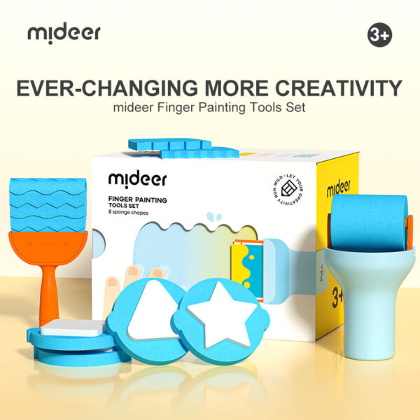 [Buy 4 for 8% off] Mideer Finger Painting Tools Set