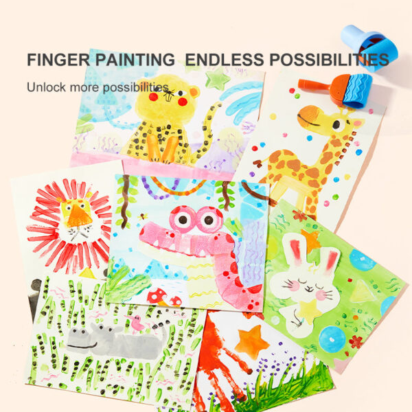 [Buy 4 for 8% off] Mideer Finger Painting Tools Set